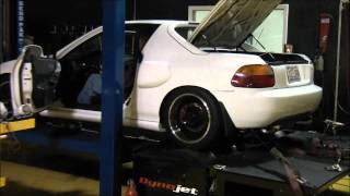 K24 Powered RWD Honda Civic Del Sol [upl. by Adnilemreh]