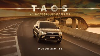 Taos  Motor 250 TSI  VW Brasil [upl. by Issim]