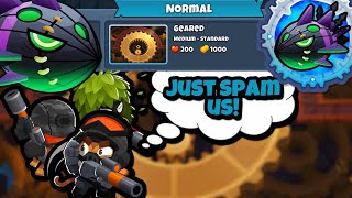 Lych Normal Tutorial  No Monkey Knowledge  Geared BTD6 [upl. by Holihs]