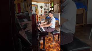 Salsa en piano con quotIdilioquot de Willie Colón 2da parte salsa piano shorts [upl. by Truscott]