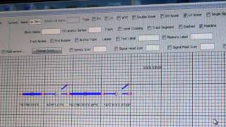 JMRI Layout Editor Crossover Placement [upl. by Mcdermott]