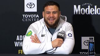 UFC 271 Tai Tuivasa PostFight Press Conference [upl. by Hyps391]