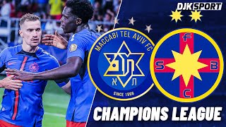 🔴 MACCABI TEL AVIV  FCSB 01  CALIFICARI UEFA CHAMPIONS LEAGUE  LIVE FCSB 2024 [upl. by Euqinor]