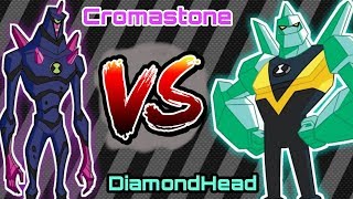 Cromastone Vs Diamondhead  Ben10  In Hindi  By LightVidZ [upl. by Gide]