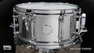 Dunnett 13x65 Classic Stainless Steel Snare Drum 6513SS8 [upl. by Suanne]