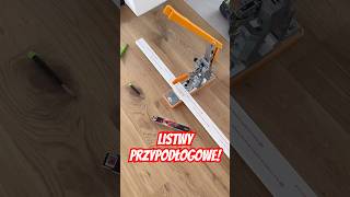 Listwy przypodłogowe 🤙🏼👌🏼home diy floor nowydom listwa döllken life [upl. by Dnomar]