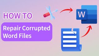 2024 How to Repair Corrupted Word Files [upl. by Claud47]