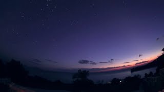 Dal Tramonto allAlba un time lapse notturno sul mar Libico realizzato da Massimo Rodolfi [upl. by Asyram]