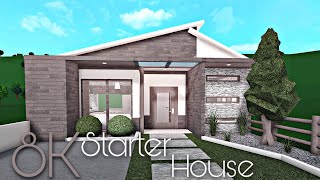 BLOXBURG 8K STARTER HOUSE  NOGAMEPASS [upl. by Nagar]