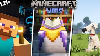 Top 10 Survival Mods For Minecraft PE 121  survival mods for mcpe minecraft minecraftmods [upl. by Ardnal494]