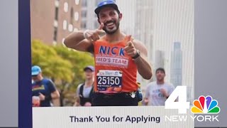 New York City Marathon did runner dirty by using his photo in rejection letter  NBC New York [upl. by Aihsit899]