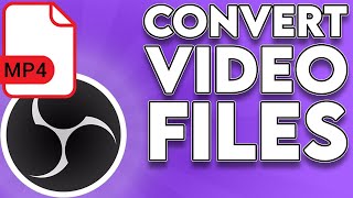 🎥 FLV to MP4 Convert in OBS Studio Remux  MKV MOV etc [upl. by Atinob]