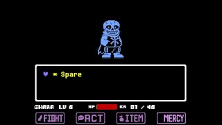 TSUNDERSWAP Spare Genocide Sans [upl. by Nivrehs]