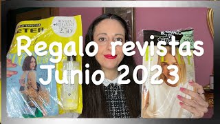 Regalo revistas Junio 2023 [upl. by Keeryt]