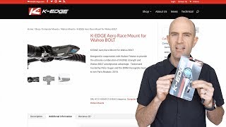 KEdge Aero Race Mount for Wahoo ELEMNT BOLT [upl. by Ttik238]