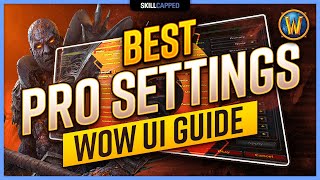 The BEST PRO SETTINGS for Shadowlands PvP  Graphics Sound Interface amp More  WoW UI Guide [upl. by Aicatsanna]