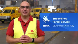 CouriersPlease streamlines parcel pickup and delivery with Zebra’s TC56 handheld computers [upl. by Jak340]