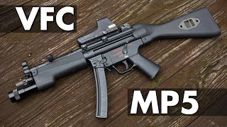 VFC Airsoft MP5 GBB Review [upl. by Eicnarf]