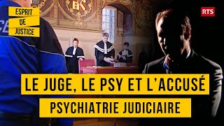 Justice et psychiatrie  Le juge le psy et laccusé  psychiatre judiciaire  Documentaire  RTS [upl. by Fulks]