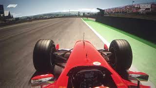 Mick Schumacher drives the Ferrari F2002  Assetto Corsa [upl. by Eenej]