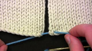 Berroco How to Mattress Stitch [upl. by Janis]