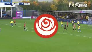 📺 HIGHLIGHTS  Solihull Moors 43 Barnet [upl. by Ellatsyrc]