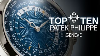 Top 10 Best Patek Philippe Watches  The Luxury Watches [upl. by Uol]