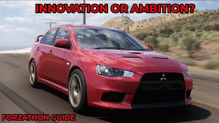 Forza Horizon 5  Forzathon Guide  Innovation or Ambition [upl. by Ardnyk]