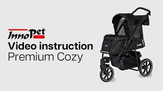 InnoPet Premium Cozy dog stroller manual [upl. by Eadmund676]