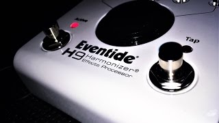 Eventide H9  Pitch Fuzz  Direct Recording  Factory Preset Run Through [upl. by Imar367]