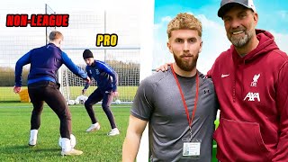 NONLEAGUE FOOTBALLER vs JURGEN KLOPP amp LIVERPOOL [upl. by Cormac]