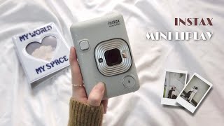 instax mini liplay · 有螢幕的拍立得｜拍立得分享 📸 [upl. by Kanor]