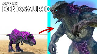 ENGAÑADO LA HISTORIA DEL DINOSAURIO REY TITAN GODZILLA Evoluciono en kaiju ARK Soy un Dinosaurio [upl. by Pacificas]