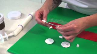 Taart randen maken met de Multi Ribbon Cutter [upl. by Reece]