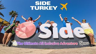 an all inclusive holiday in Side Turkey 2024 [upl. by Rellia]