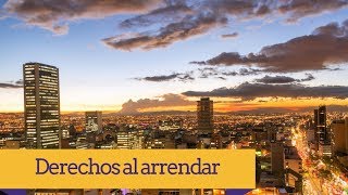 5 derechos que tienes al arrendar un inmueble [upl. by Alauqahs]