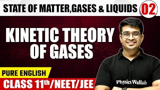 STATE OF MATTERGASES amp LIQUIDS 02  Kinetic Theory of Gases  Chemistry  Class 11thNEETJEE [upl. by Braunstein662]