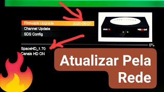 Como Atualizar O VisionSat Space HD Pela Rede WIFI [upl. by Vince502]