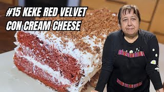 KEKE RED VELVET con cream cheese económico  Eliana Galindo [upl. by Eolanda]