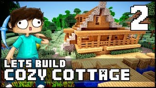 Minecraft How To Build a Cozy Cottage  Part 2 [upl. by Calypso422]