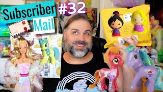 Subscriber Mail 32  Crystal Barbie Dress and My Little Pony [upl. by Ekyt]