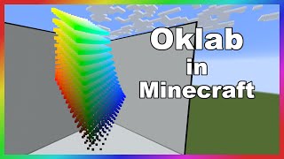 A perceptual color space in Minecraft Oklab [upl. by Edric]