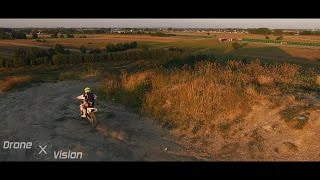 Trening enduro z drona  Sylwester Błaszczyk  Drone X Vision [upl. by Hartman73]