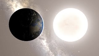 Universe Sandbox 2  Giant Earth vs Sun [upl. by Ethe341]