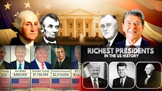 TOP 6 Richest US Presidents of All Time in 2024 [upl. by Hansen]