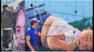 GRAFITI ARTE O VANDALISMO [upl. by Alleuqahs416]