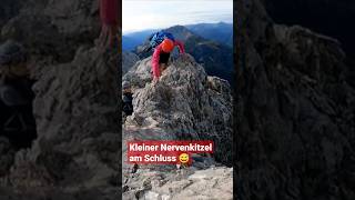 Gipfelgrat  Ehrwalder Sonnenspitze ehrwald bergsteigen grat seebensee ehrwaldersonnenspitze [upl. by Kunin]