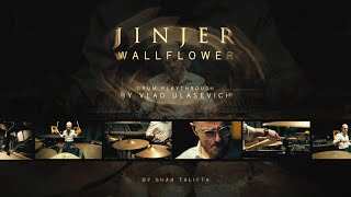 JINJER  Wallflower Drum Playthrough  Napalm Records [upl. by Nylanej]