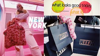 NEW YORK VLOG  kith haul MoMa exploring  dossier perfumes [upl. by Gretel551]