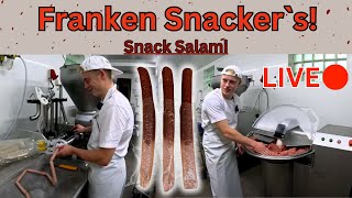 Franken Snackers 🌭 handwerkliche Snack Salami Live🔴 [upl. by Aiyn]